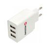 45481 swissten sitovy adapter smart ic 3x usb 31 a bily