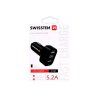 45484 1 swissten cl adapter do auta 3x usb 52 a nabijecka