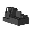 46945 3 stojanek pro apple iphone airpods styl retro macintosh cerny