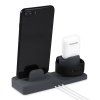 47359 2 3v1 stojanek daite pro apple iphone watch airpods cerny