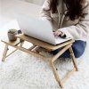 49168 6 dreveny stolecek na notebook nebo snidani do postele