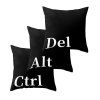 52036 ctrl alt del polstare 45 cm x 45 cm cerny set
