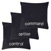 52537 control option command polstare 40 cm x 40 cm cerny set