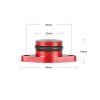 54319 4 opravna sada virive klapky sani 22 mm bmw m47 m57 e39 e38 e46 e90 e91 e87 e83 e60 e61 e53 e70 e71 e65 vcetne tesneni cervene