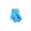 54880 plysovy sedy slon 30 cm modry