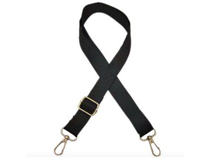 59461 popruh 130 cm pro tasku kabelku s kovovymi prezkami