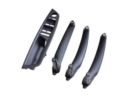 60073 sada cernych dvernich klik madlo rukojet pro bmw x5 e70 x6 e71 e72 cerna