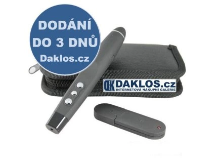 prezentac ovladac cerveny laser bod