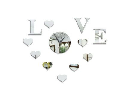 nalepovaci 3d nastenne analogove hodiny