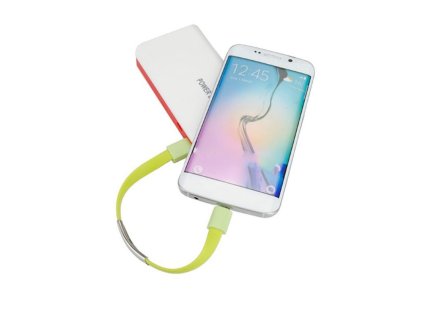 Chytrý náramek s micro USB a USB - data kabel - různé barvy (Barva Modrá)