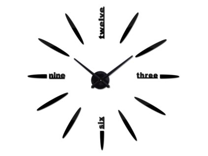 nalepovaci 3d nastenne analogove hodiny