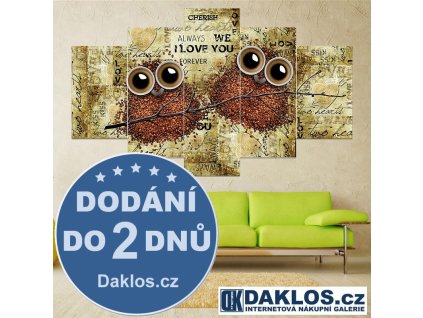 5x obraz platno plakat na zed priroda