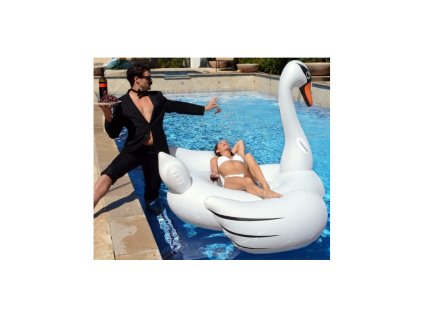 obrovska nafukovaci labut 190cm