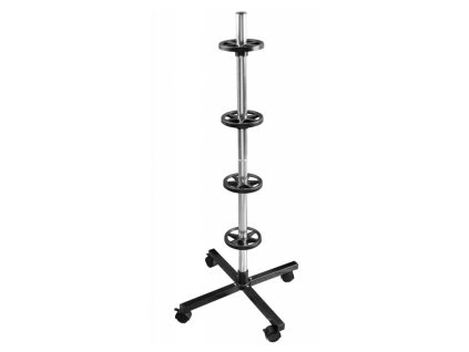 stojan na pneumatiky na koleckach