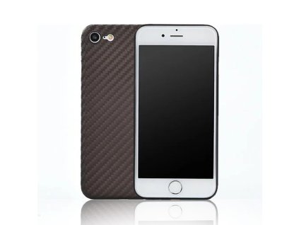 ultratenky carbonovy kryt pro iphone 7 hnedy