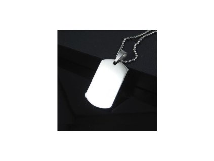 ocelovy vojensky privesek