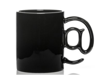 hrnek se zavinacem e mail cerny