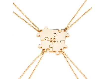 nahrdelniky pro 4 pratele puzzle zlate