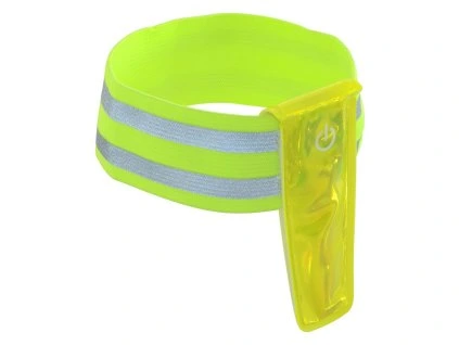 pasek reflexni s led diodami na ruku