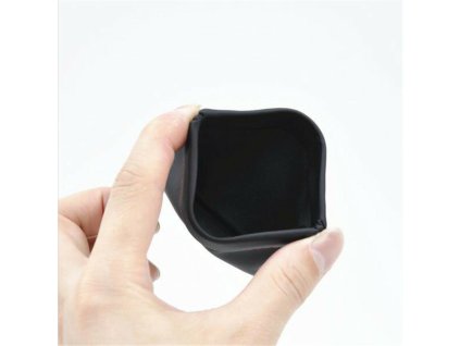 obal nejen na sluchatka se zipem carbon styl