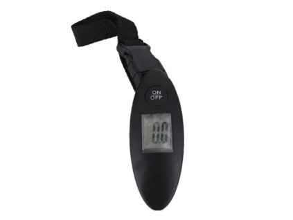 cestovni vaha na zavazadla mini vaha pro cestovani letadlem modra