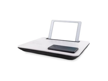 stolek a podlozka pod laptop nebo tablet bily
