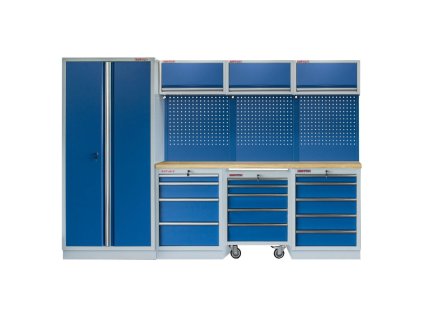 sestava profi blue dilenskeho nabytku s pojizdnym vozikem 7ks mtgs1300vz