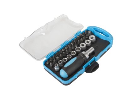 sada bitu s racnovym sroubovakem 38 ks ah143802