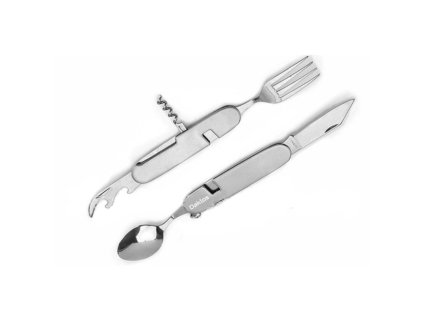 multifunkcni pribor na cesty vidlicka nuz lzice otvirak na vino lahve a konzervy