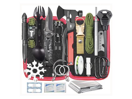 takticky sos box pro preziti v prirode sada 33 v 1 kpz krabicka posledni zachrany