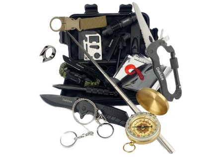 takticky sos box pro preziti v prirode sada 39 v 1 kpz krabicka posledni zachrany