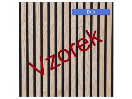 maly vzorek odhlucnovaci akusticky protihlukovy panel prirodni dub