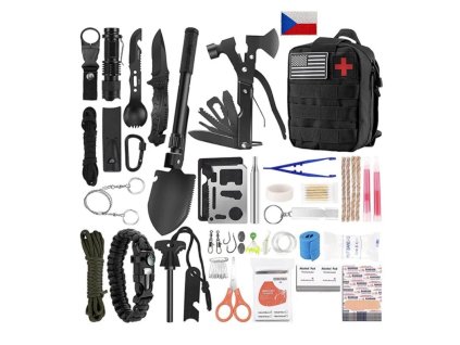 takticky sos box pro preziti v prirode sada 70 v 1 kpz krabicka posledni zachrany