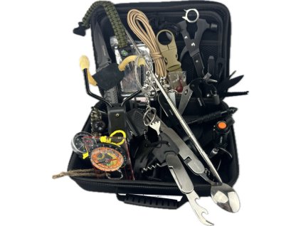 takticky sos mega box pro preziti v prirode sada 66 v 1 kpz krabicka posledni zachrany