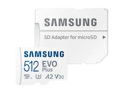 pametova karta samsung micro sdxc 512gb evo plus sd adapter