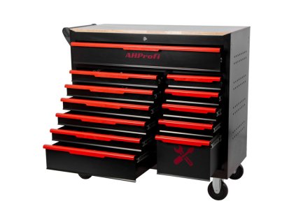 dilensky vozik magnus xxl s naradim 12 zasuvek 360 ks cerveny