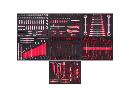 sada naradi ve vyplnich do dilenskeho voziku 245 ks ah12449 set