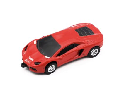 usb flash disk 64 gb ve tvaru auta supersport cervene