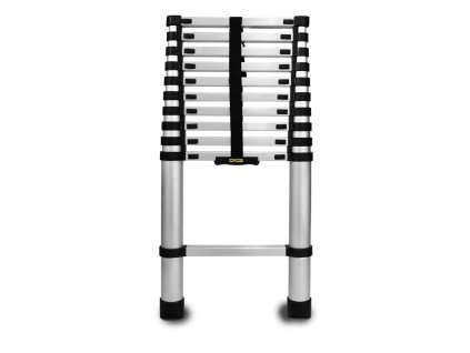 hlinikovy teleskopicky zebrik 11 stupnu 32 m max zatez 125 kg