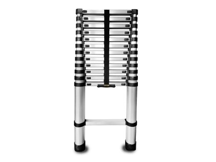 hlinikovy teleskopicky zebrik 13 stupnu 38 m max zatez 125 kg