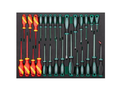 sroubovaky a vde sroubovaky v penove vyplni 28 ks ah2347