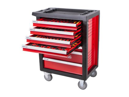 dilensky vozik s vde naradim pro elektrikare profi sada 86 ks h14019vde