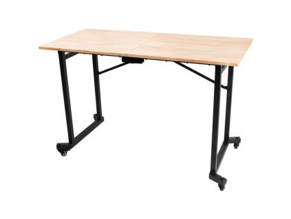 pojizdny skladaci stul do dilny 1400 x 650 x 900 mm nosnost 150 kg