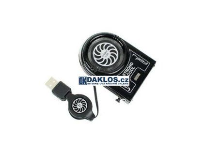 40729 usb chladici vetracek ventilator pro notebook