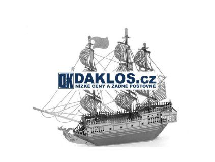 40846 3d kovova stavebnice puzzle letadlo