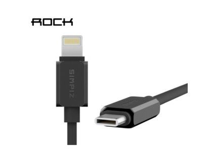 Redukce z USB-C - Lighting, černý (Barva Černá)