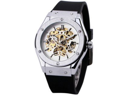 45223 panske automaticke hodinky cobra white