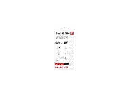 45391 data kabel swissten microusb 15m bila