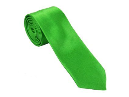 48853 luxusni zelena kravata hedvabi polyester