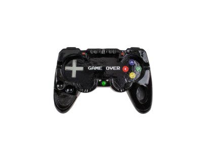 49174 popelnik pro hrace gamepad cerny